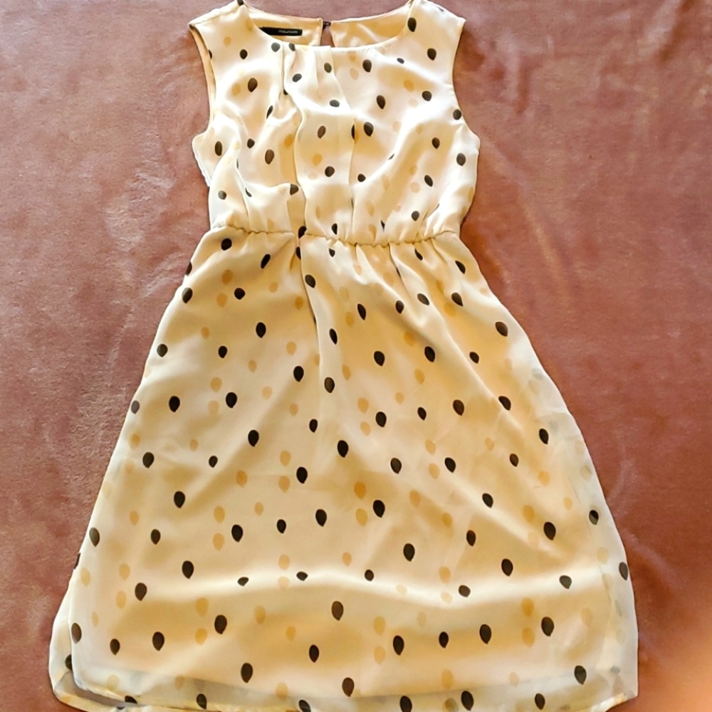 {Maurices} dotted dress